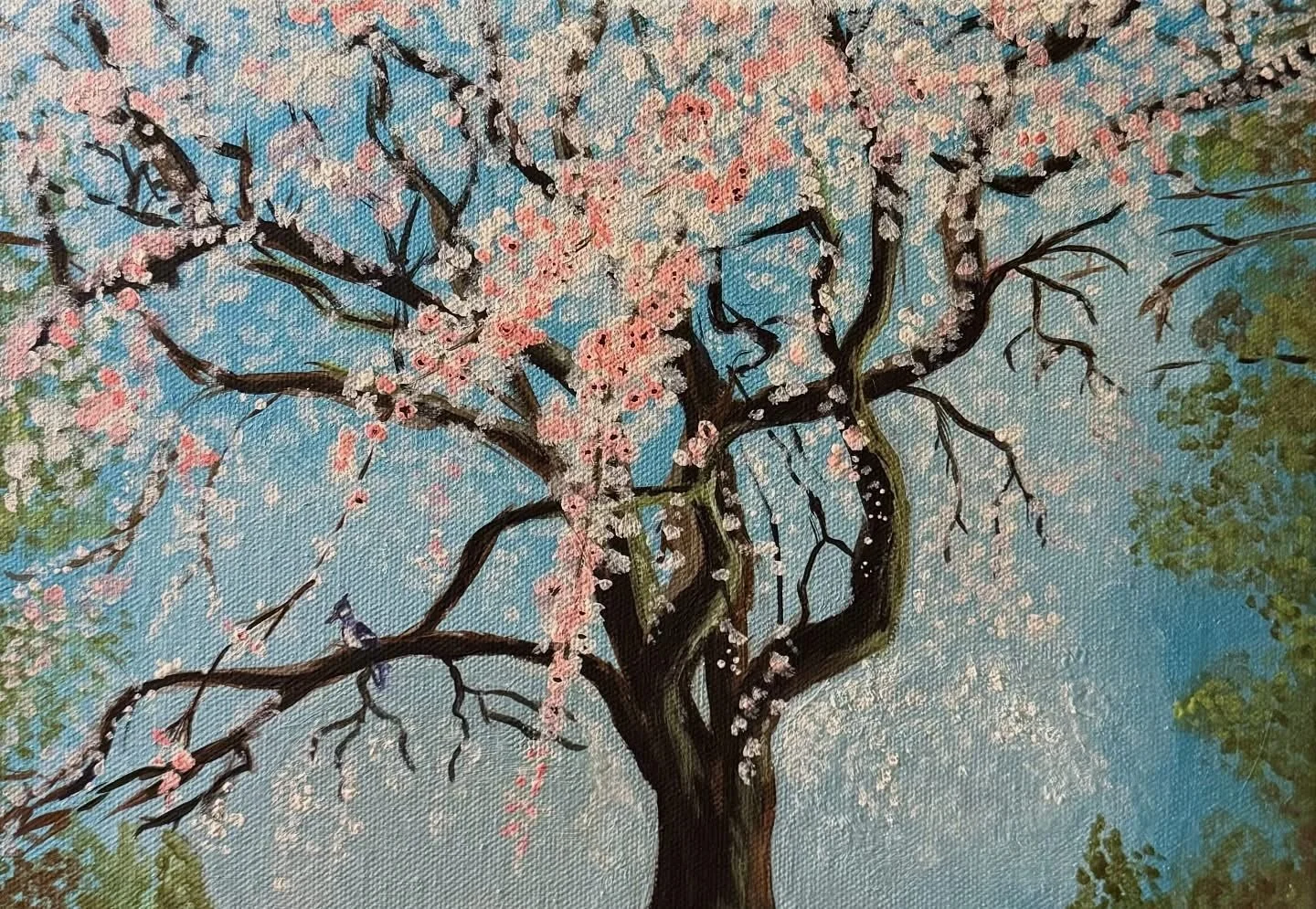 Weeping Cherry Tree (12x9")