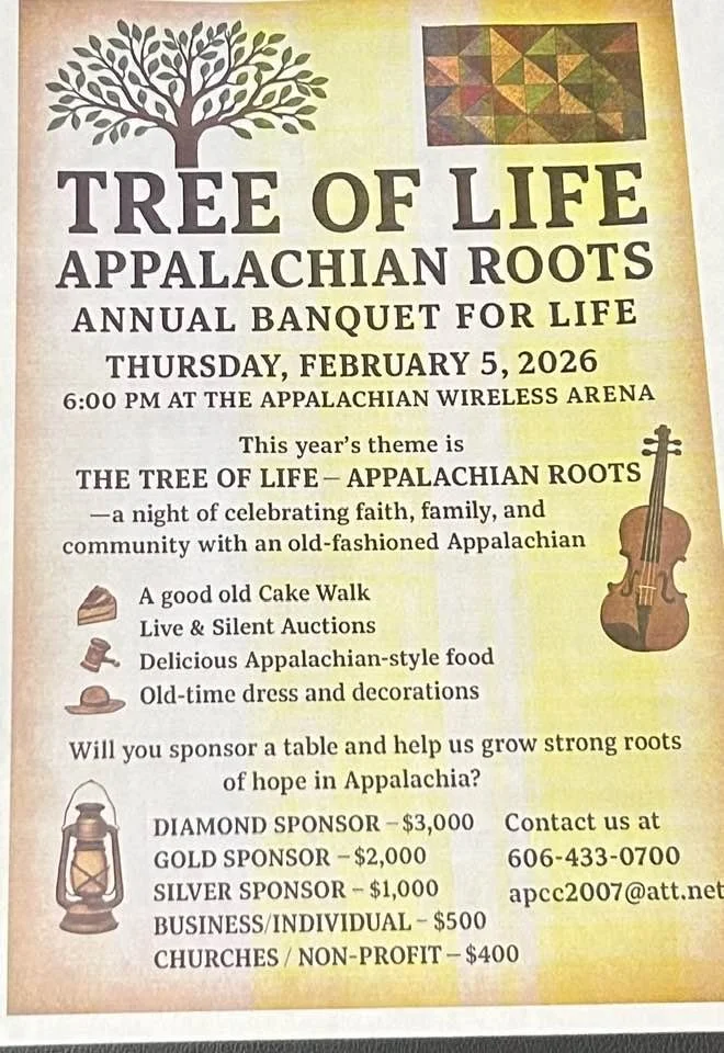 Tree of Life-Appalachian Roots | Annual Banquet for Life