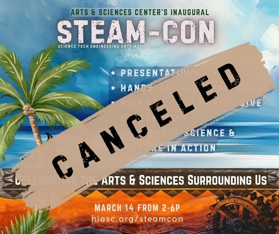 It&rsquo;s with a majorly heavy heart and great reluctance that we must cancel STEAM-CON: today due to the impact of the storm on campus overnight and the persistent conditions this morning.

Wishing everyone safety and protection! And hopefully some