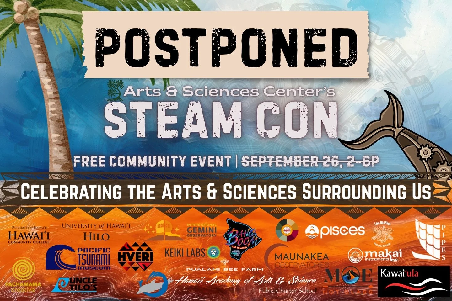 It seems surreal to have to cancel this event for a second time. 

While we hope that the threat disperses, we have to head the warnings and focus on securing our homes and our communities in case a severe impact occurs yet again.

We are committed t
