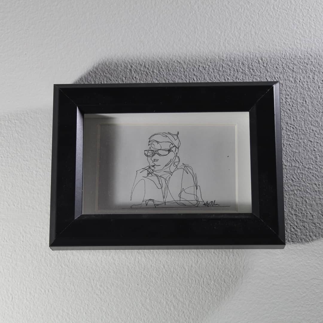Selling some art!
.
B&amp;W: $5 unframed, $10 framed
.
Pink&amp;Blue series: $15 unframed rectangles, $25 framed rectangles; $25 unframed squares, $35 framed squares
.
Orange&amp;Yellow series: $10 unframed rectangles, $15 framed rectangles; $20 unfr