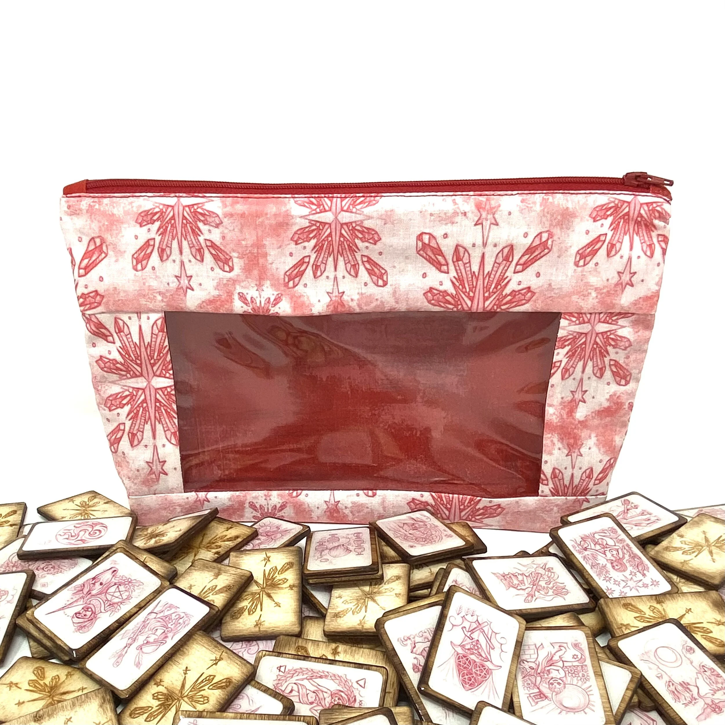 Moonlit Faye Tarot Bag Clear View Tile Front