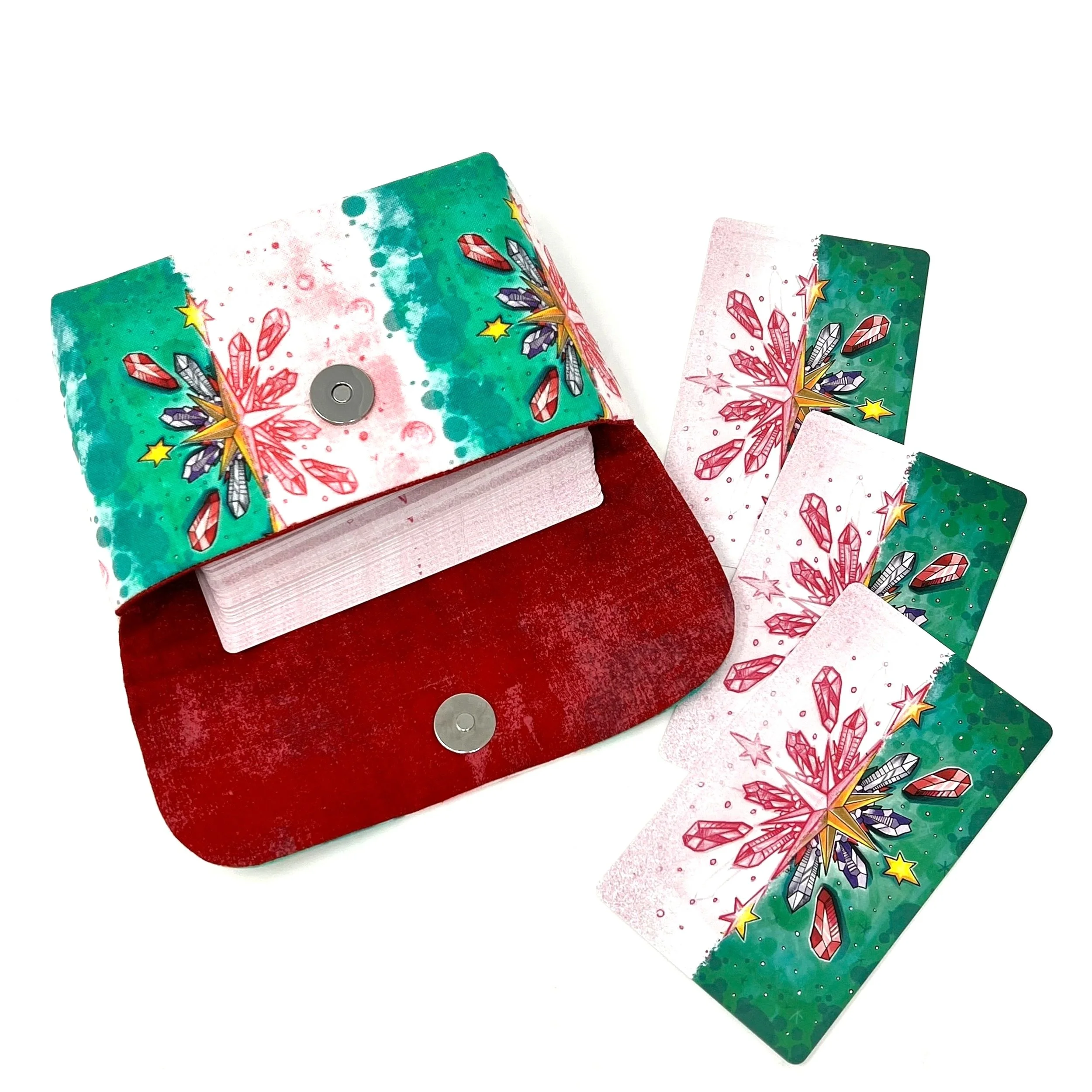 Medium Tarot Clutch - Sawyer’s Path Tarot 33.6 Transitions- A collaboration with Jamie Sawyer