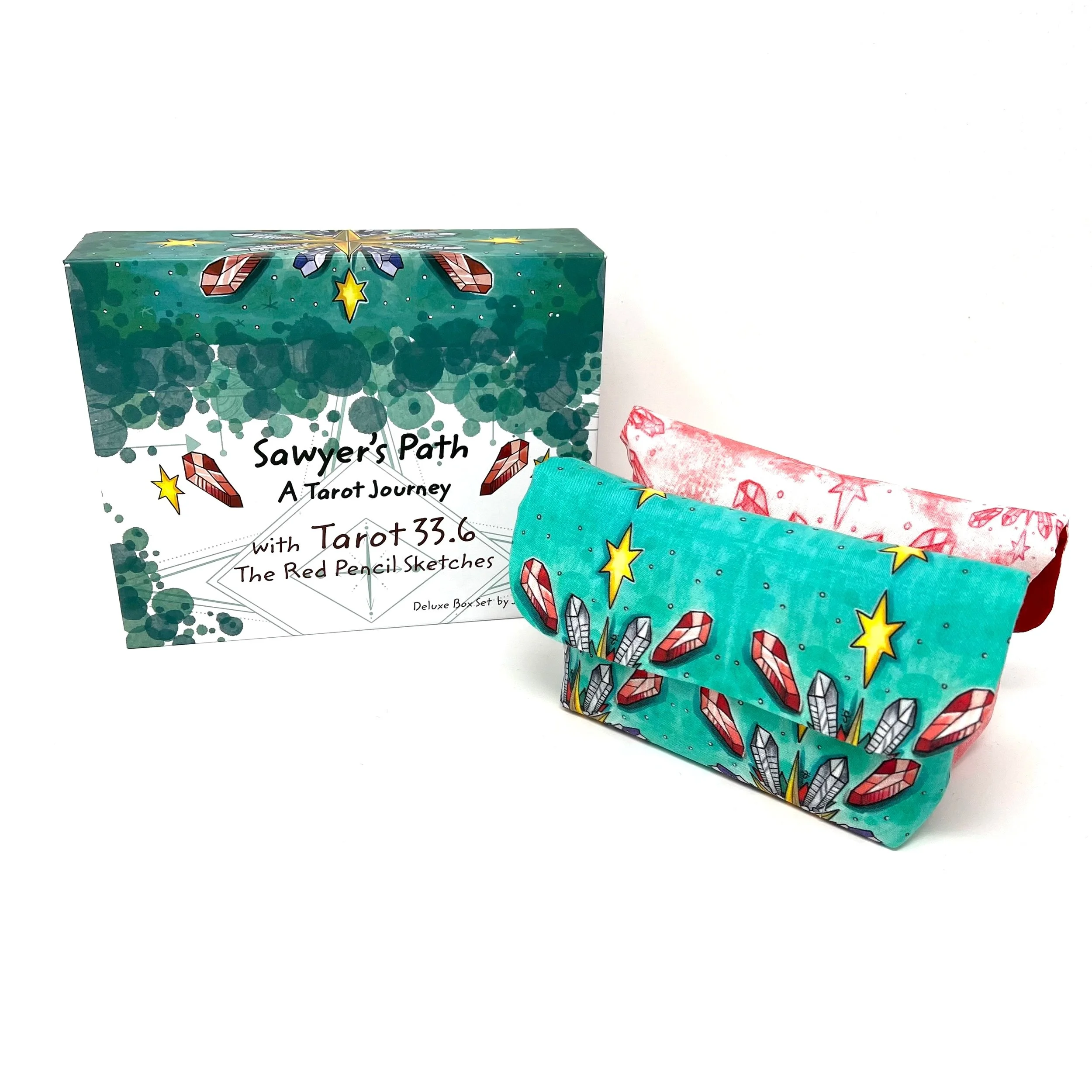 Double Deck Medium Tarot Clutch -Sawyer’s Path Tarot