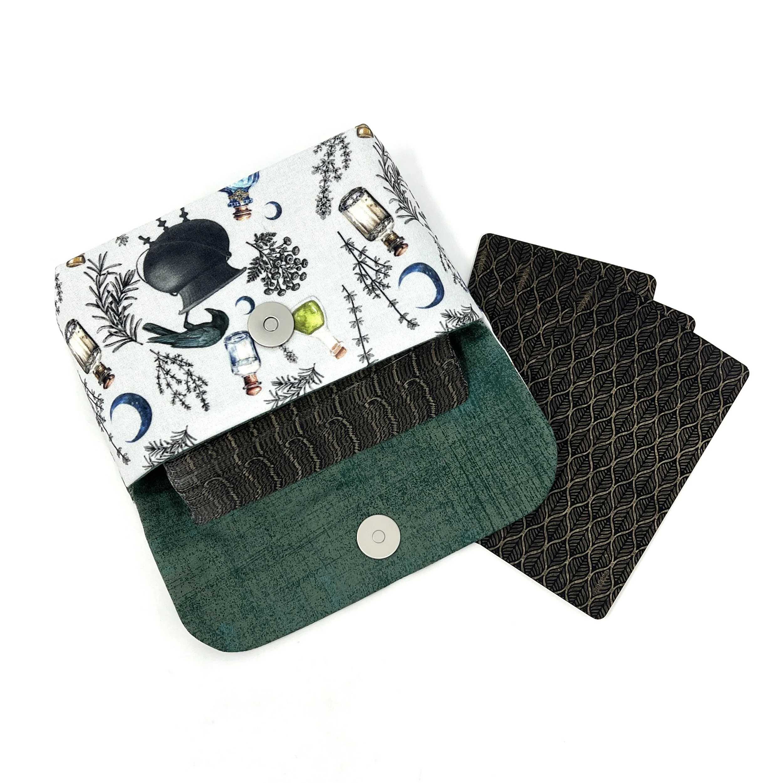 Medium Tarot Clutch -  Witch Apothecary