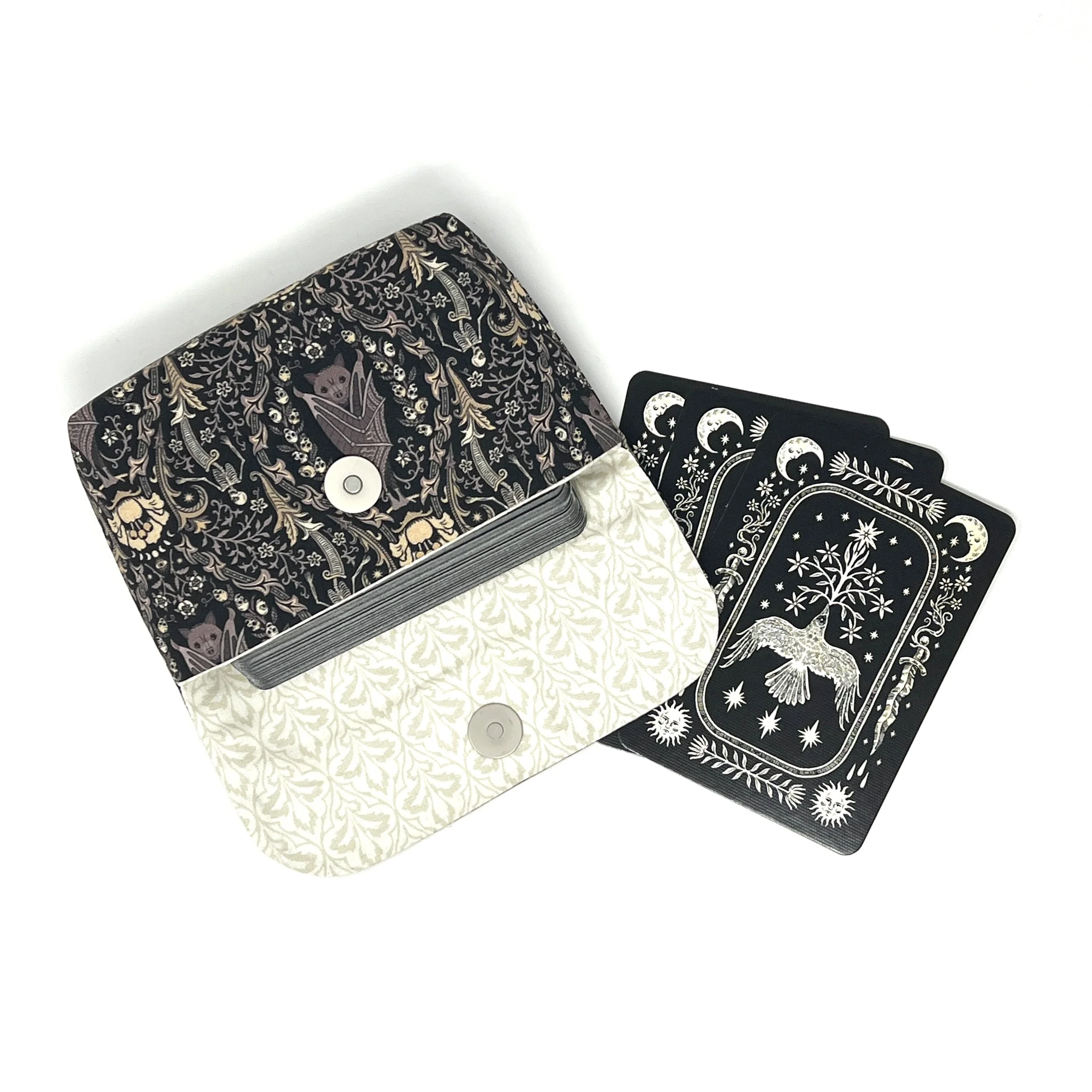 Medium Tarot Clutch - Opulent Bats Collection