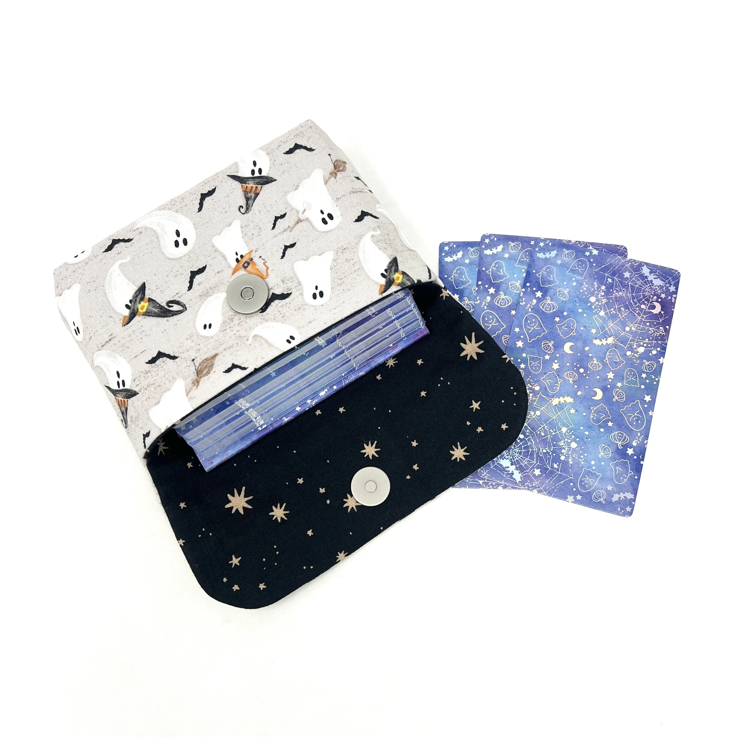 Medium Tarot Clutch - Boo Bats