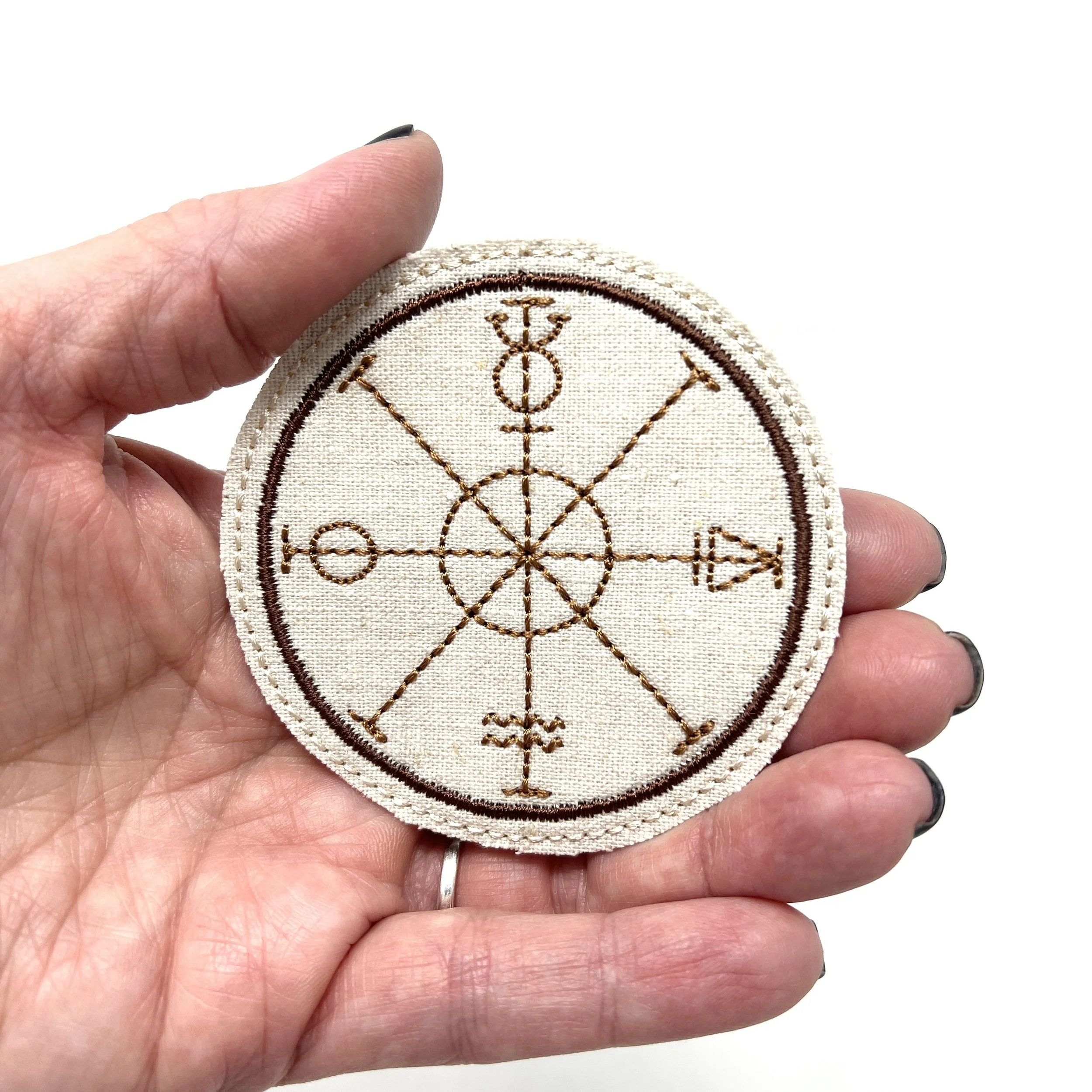 *Made to Order- Machine Embroidered Tarot Talismans