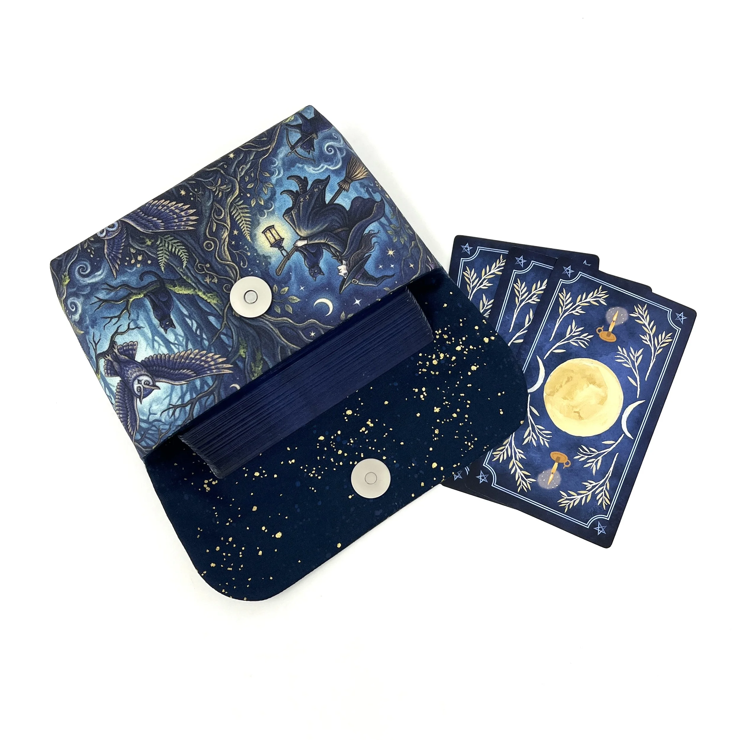 Medium Tarot Clutch -  Woodland Witches and Owls Collection