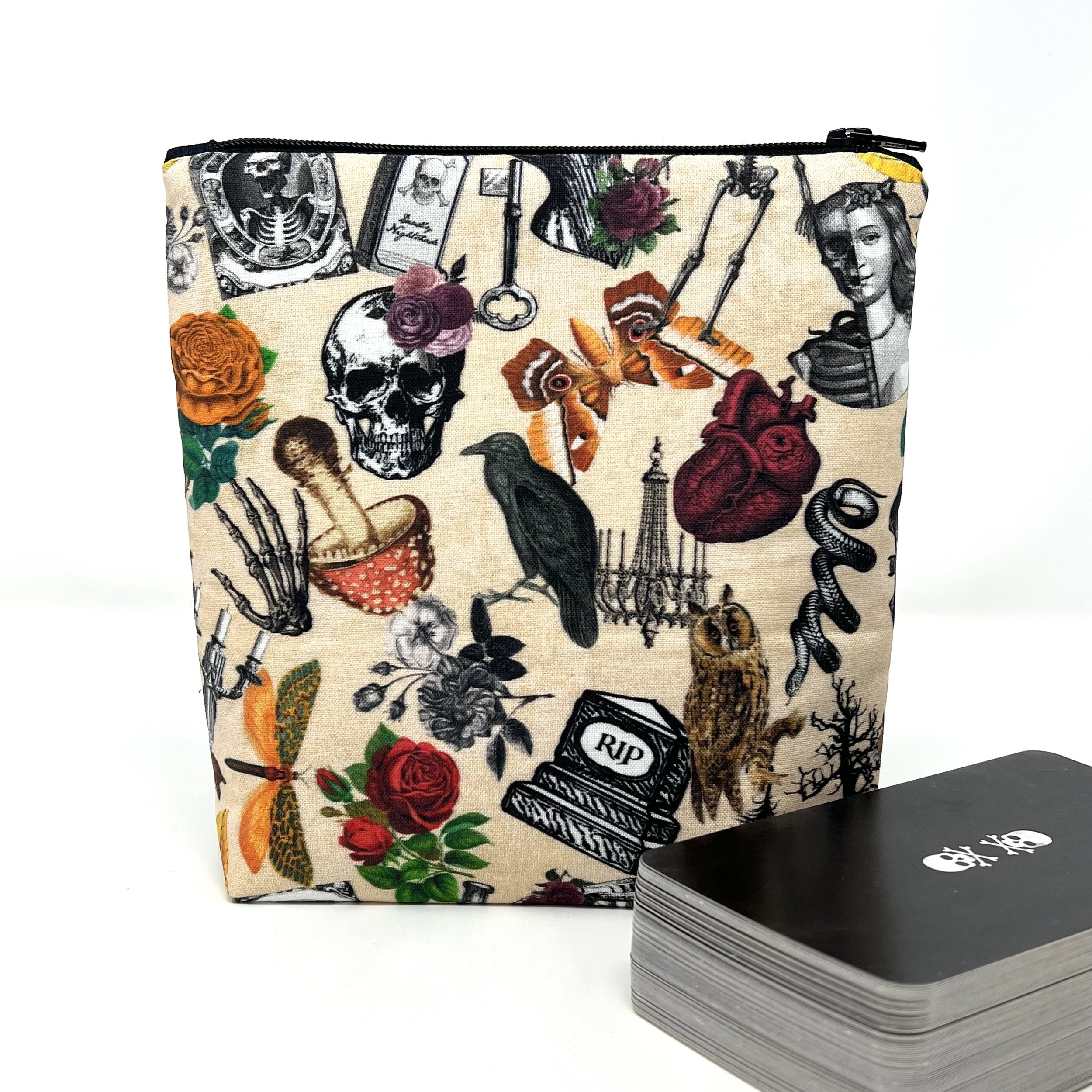 Upright Zipper Bag- Gothic Autumn Collection