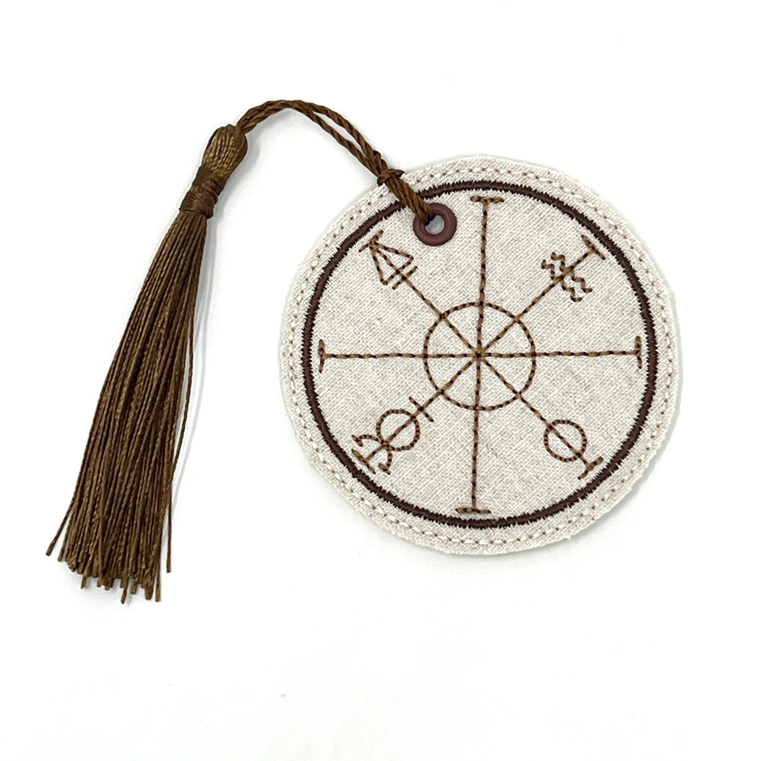 *Made to Order- Machine Embroidered Tarot Talismans