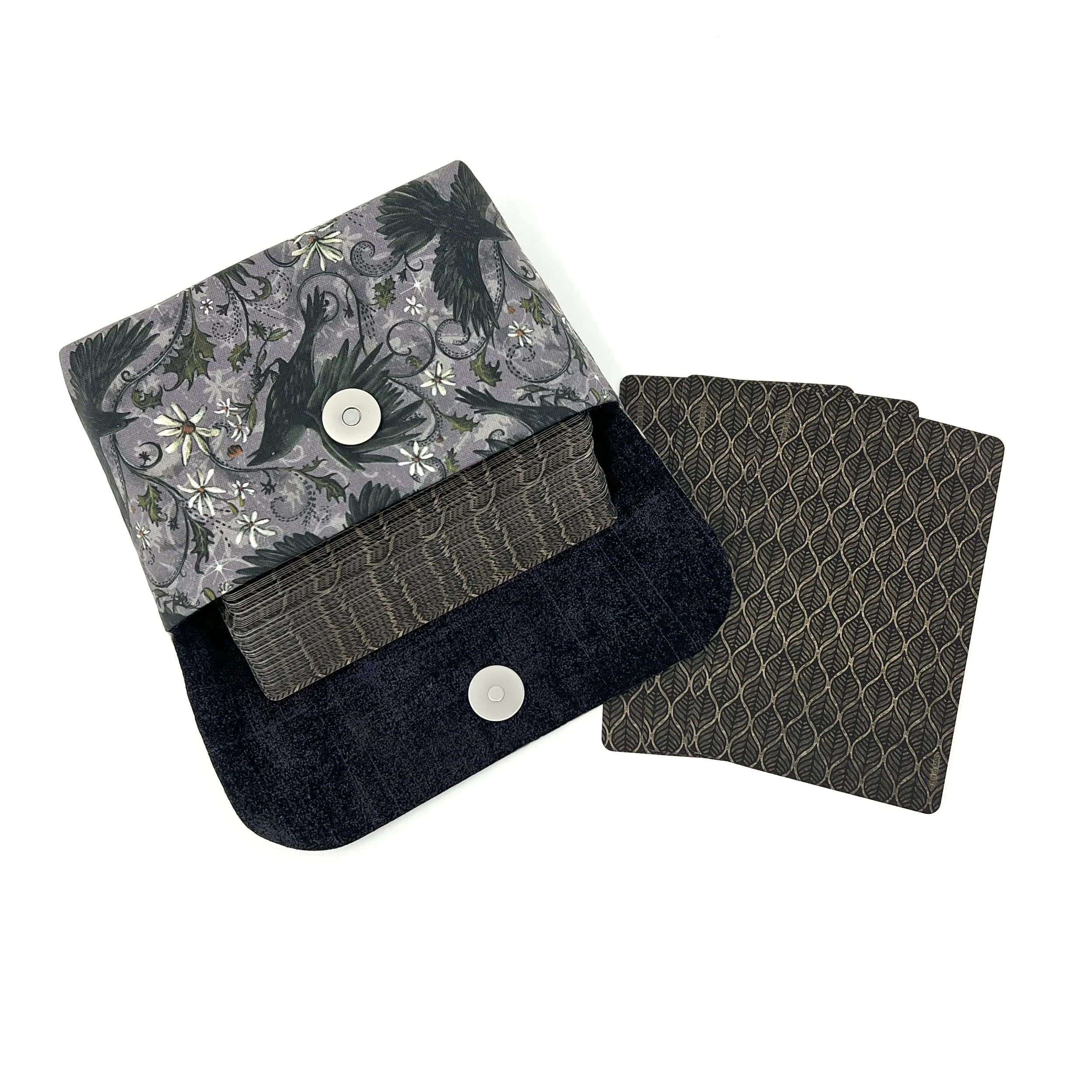 Medium Tarot Clutch - Mystic Crow Collection