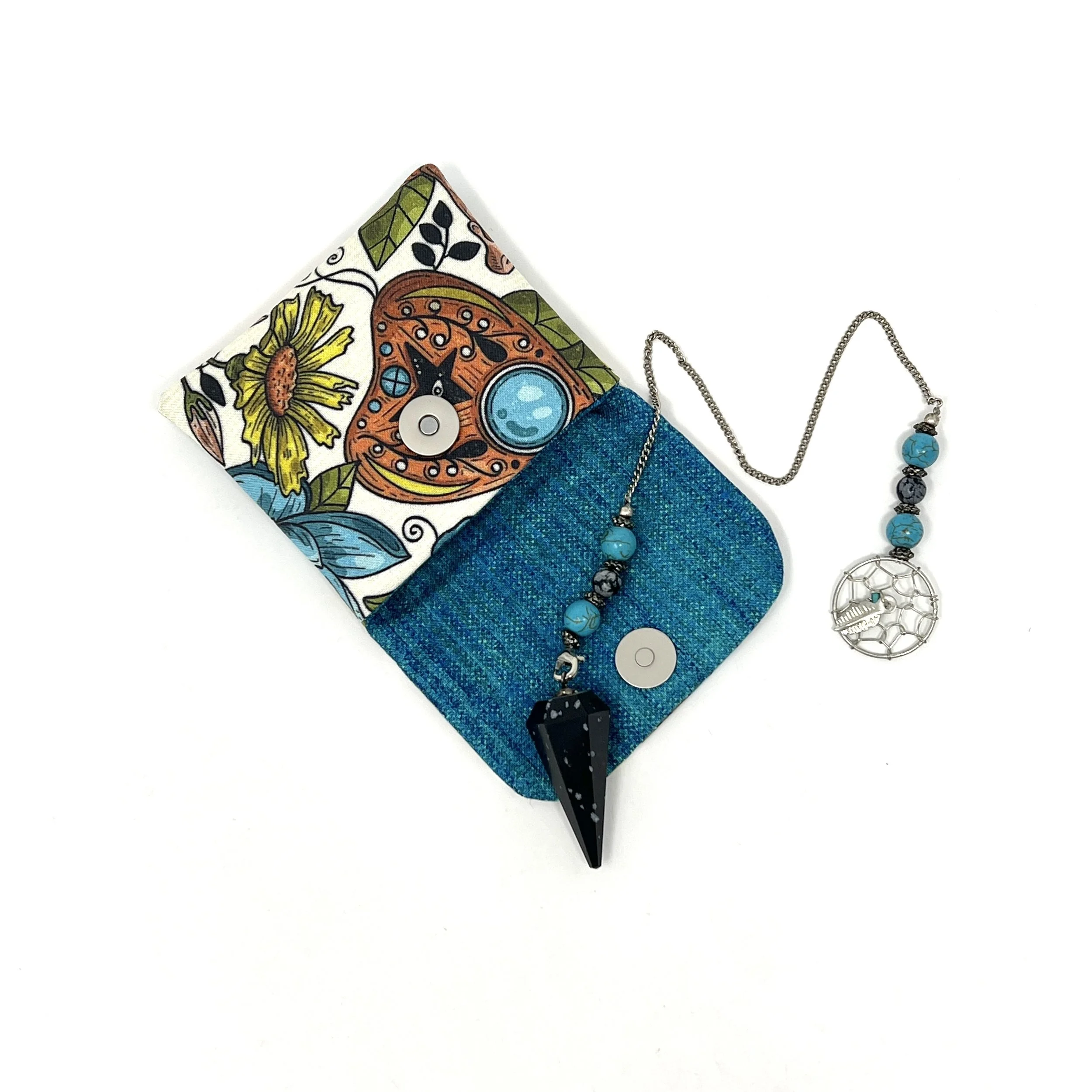 Pendulum Pouch- Floral Mystic