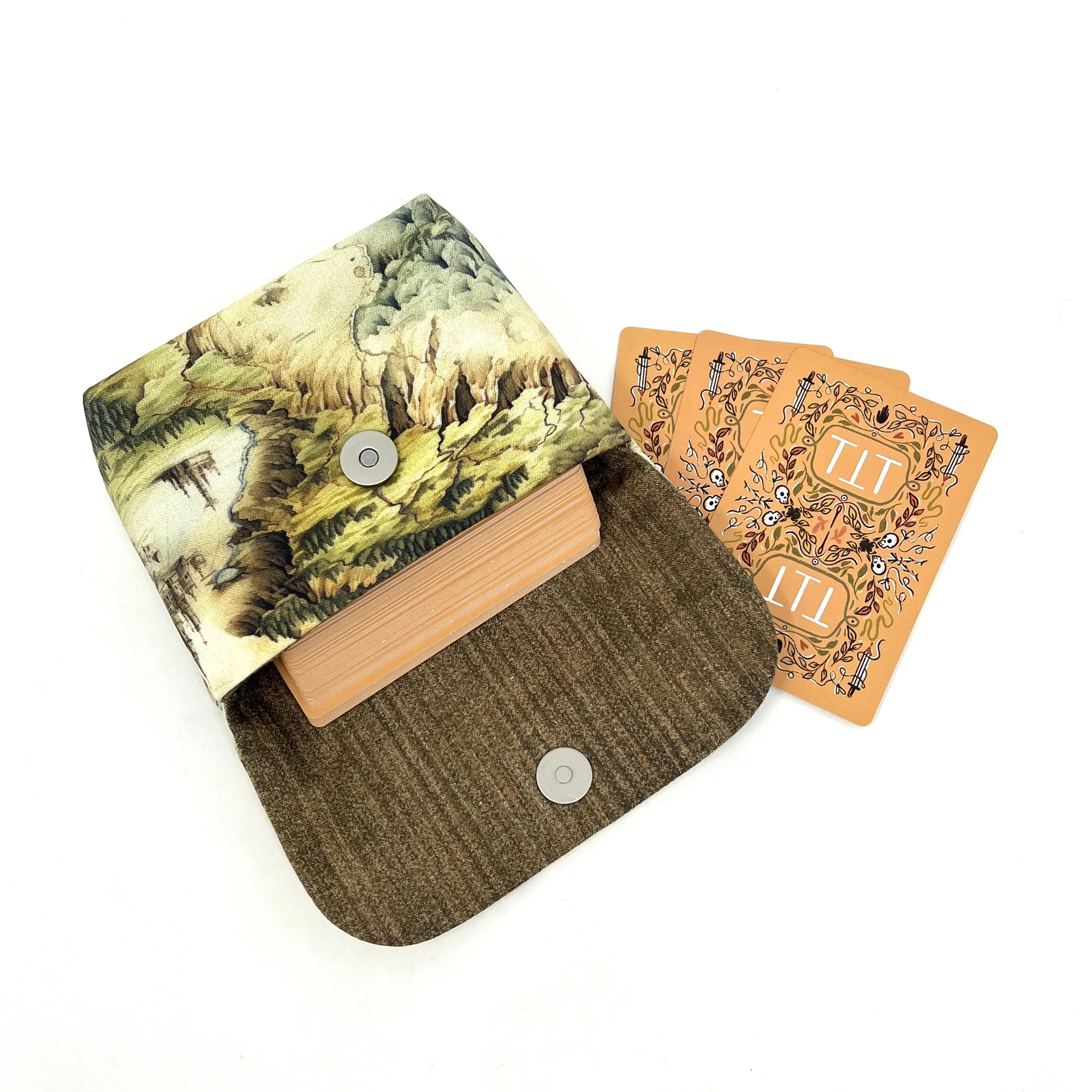 Pocket Clutch - Old Fantasy Map Collection