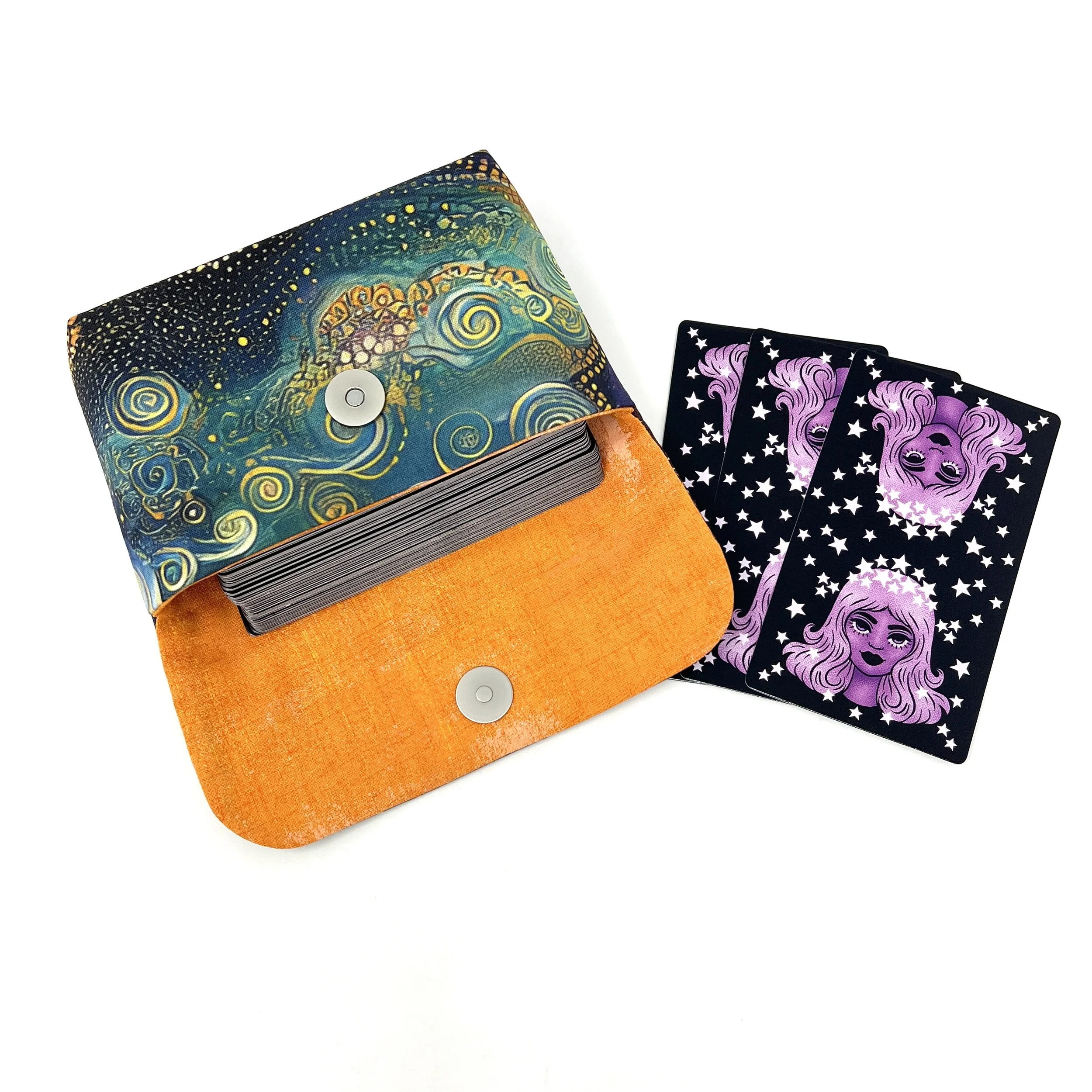 Medium Tarot Clutch - Galaxy of the Suns
