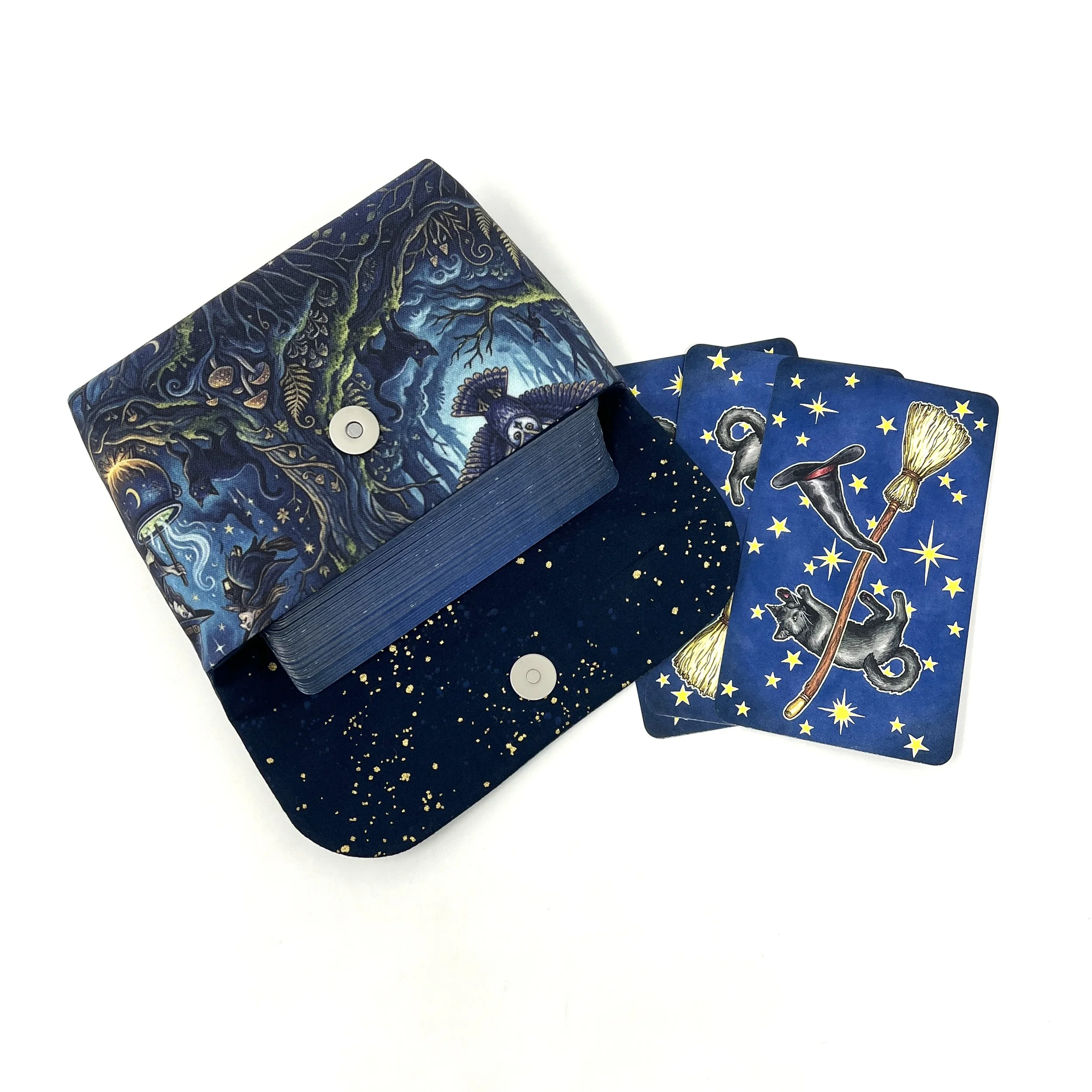 Small Tarot Clutch - Woodland Witches and Owls Collection