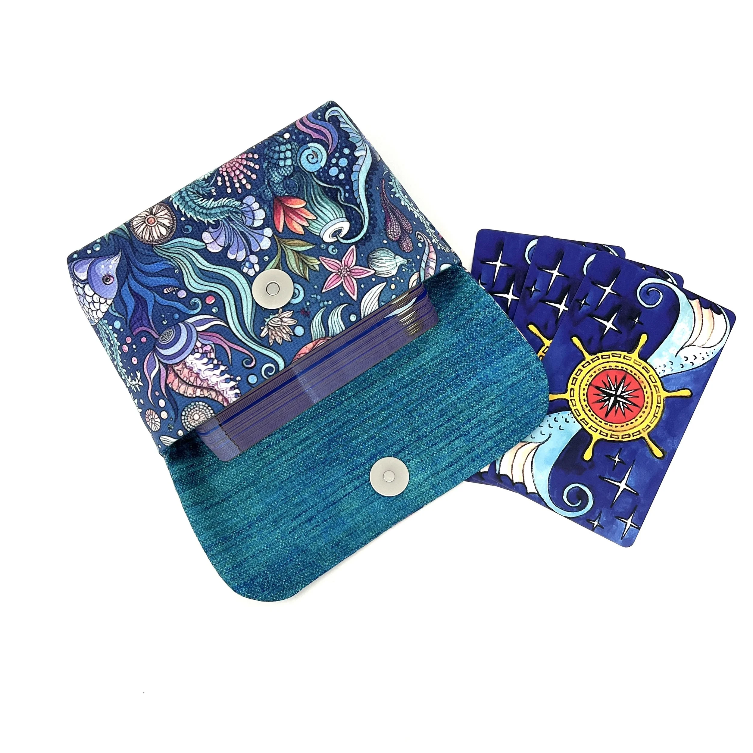 Medium Tarot Clutch - Nouveau Abyss- New Lining