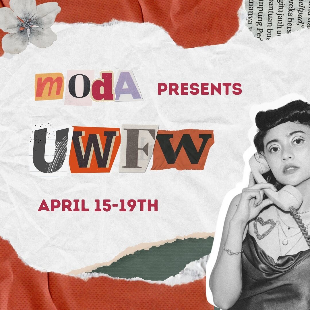 1 month.

1 MONTH until UW Fashion Week. Not sure about you, but we can&rsquo;t wait!

🪩✨🎀🎤👗👠

Reminder: anyone who would like to showcase their designs in the fashion show should fill out the form in our bio.

Thx to Ad Club for the graphic 🖼️