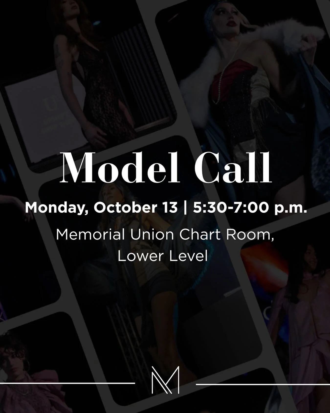 We&rsquo;re hosting our Model Call tomorrow, Monday October 13. All are welcome!!