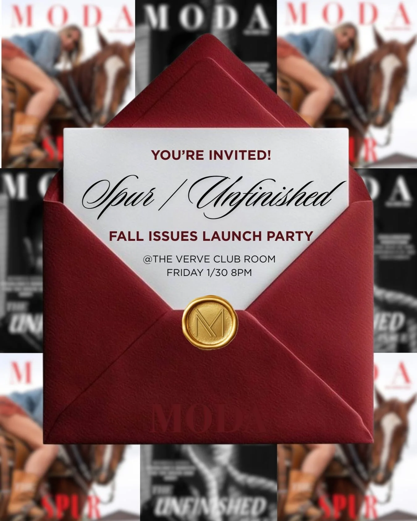 Join us to celebrate the launch of Spur &amp; Unfinished🥂

Come as Spur or Unfinished (think cowboy boots, denim, black &amp; white, or anything in between)

Food &amp; beverages will be provided. Bring your friends to celebrate! 

RSVP by clicking 
