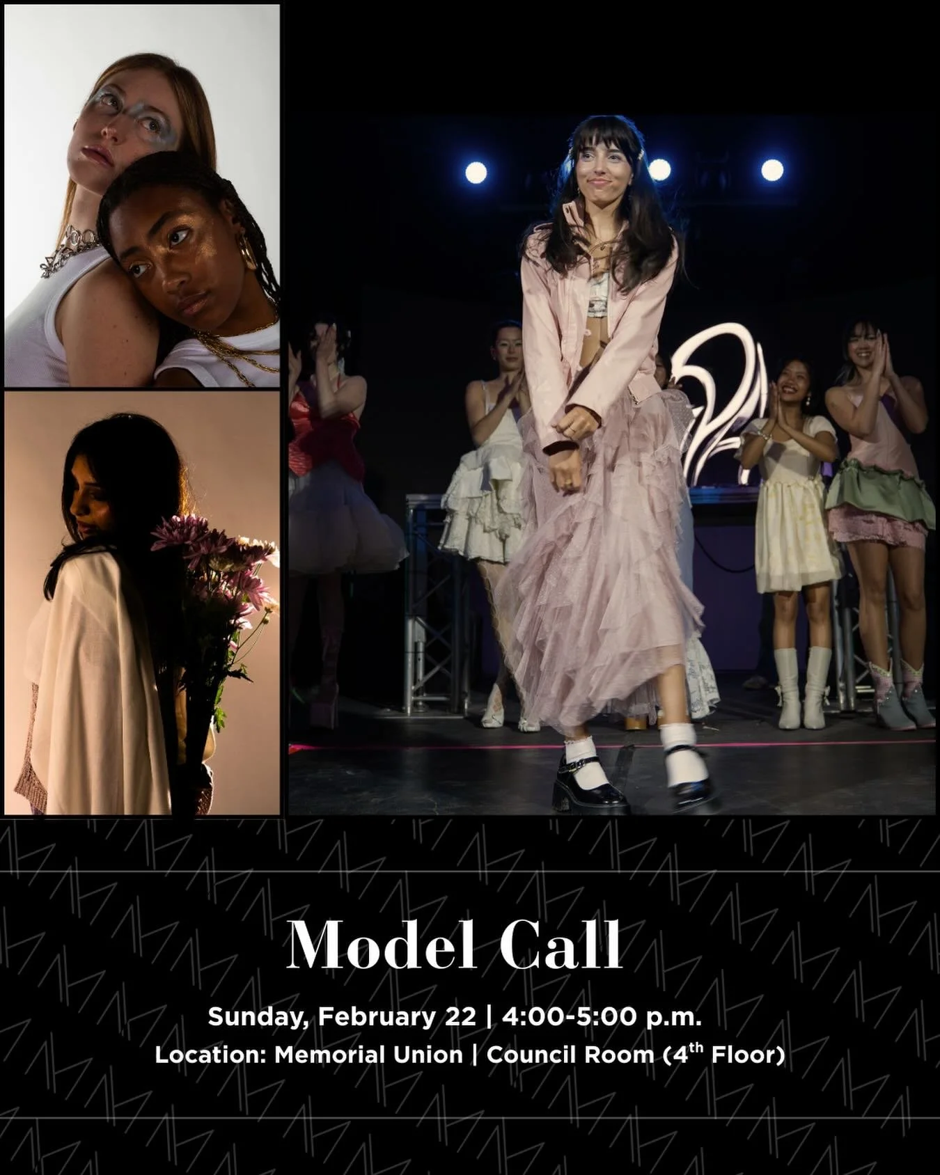 We&rsquo;re hosting our model call this Sunday! 

We&rsquo;ll be casting for our upcoming issues and our UW Fashion Week show. No experience required, everyone is welcome.