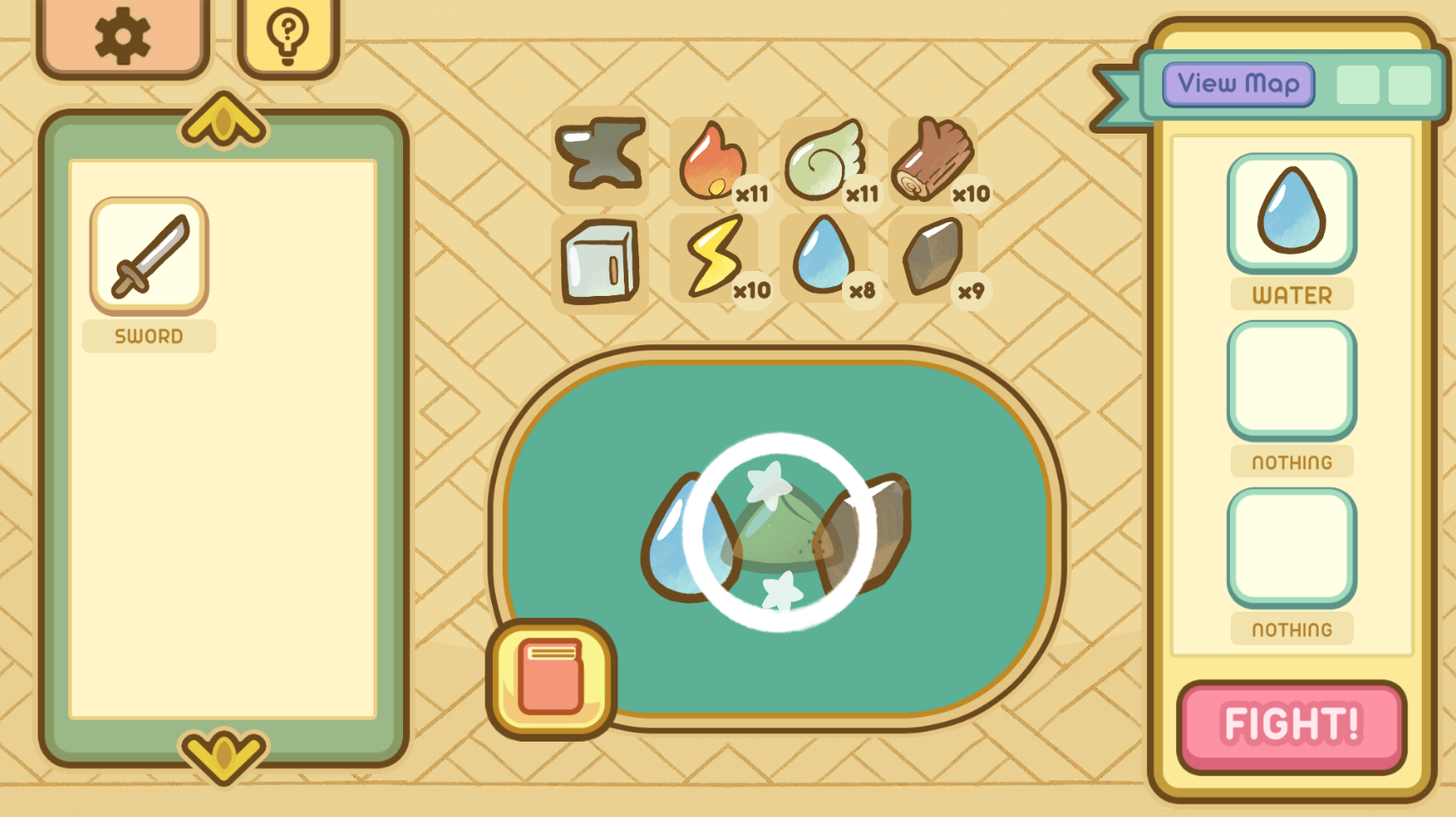 Crafting Screen