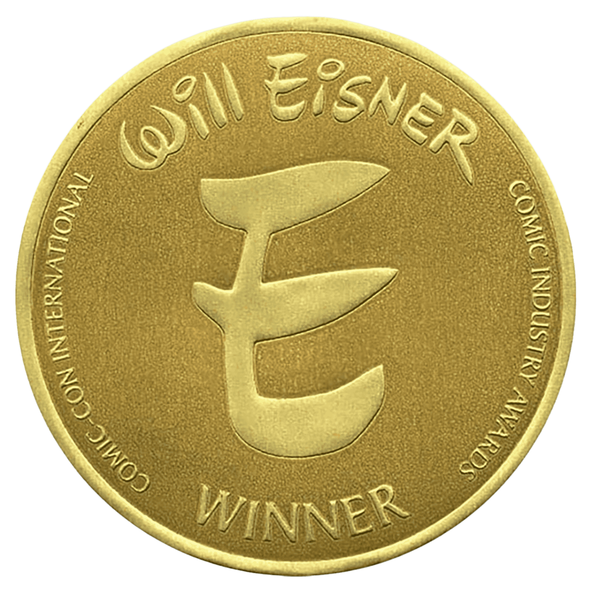 Will Eisner Comics Industry Award Winner gold seal