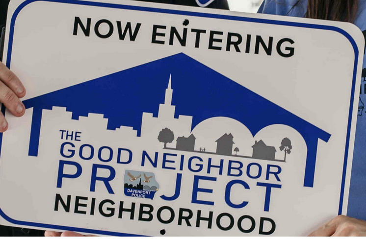 A Small Sign in Davenport: A Parish Story from Davenport, IA