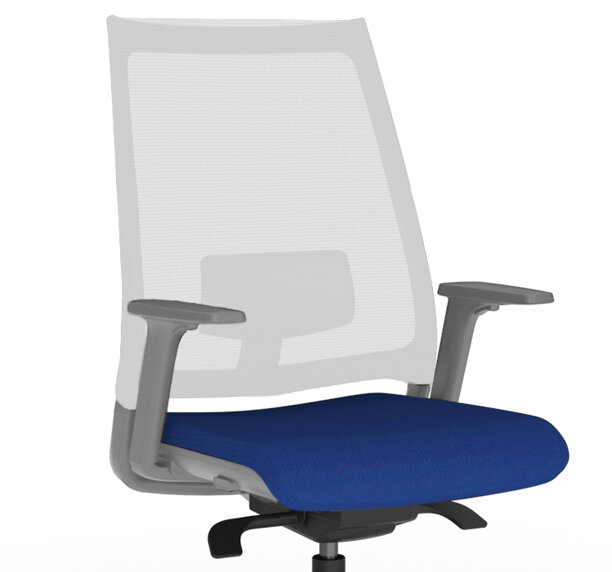 A45D 4-Way Height Adjustable Arm - Dove Gray