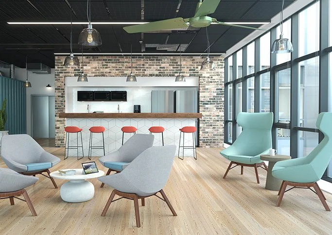 9to5 Seating Jax Series Lounge Chair