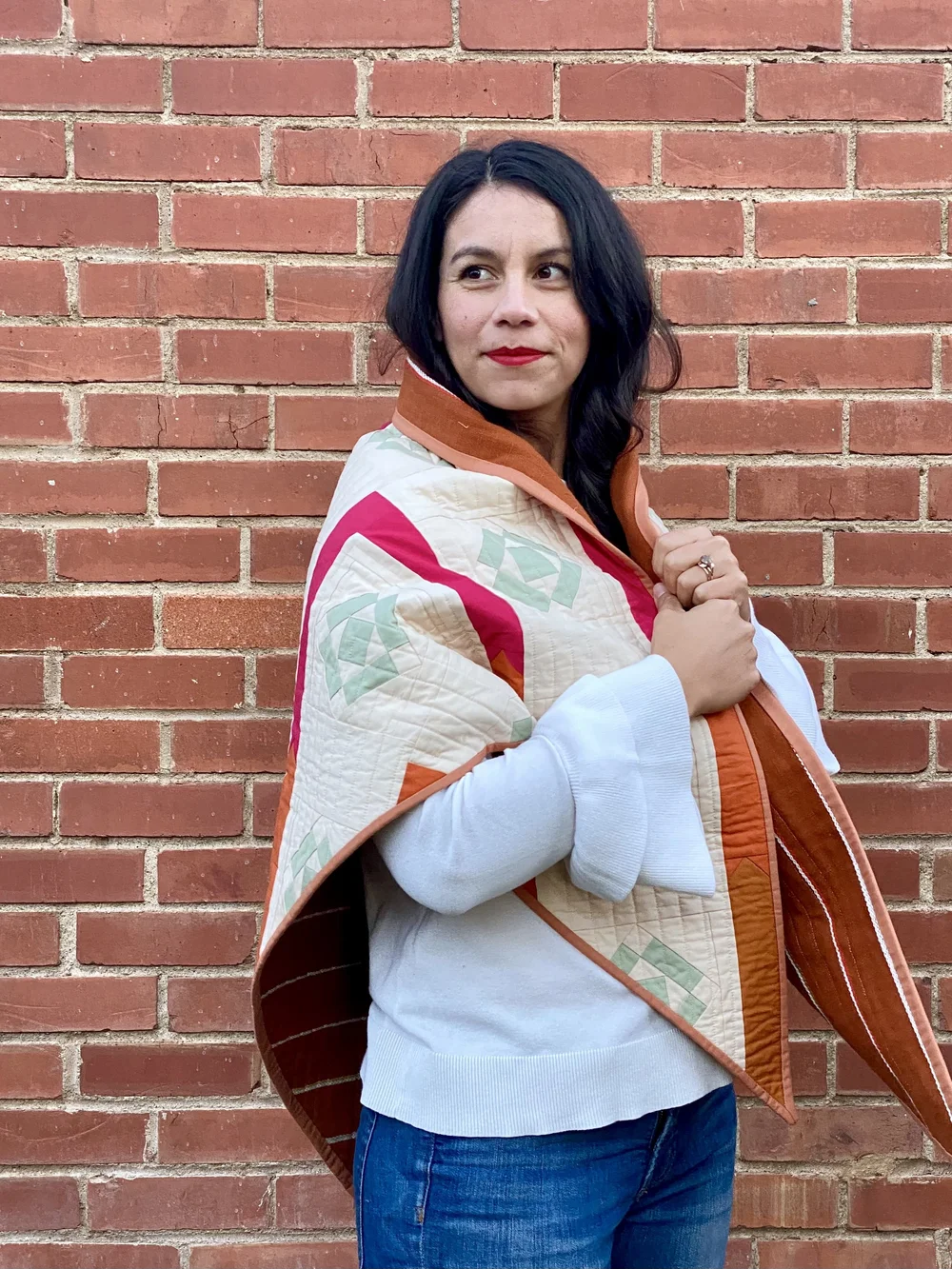 A modern quilt pattern designed to be worn — Mija Handmade