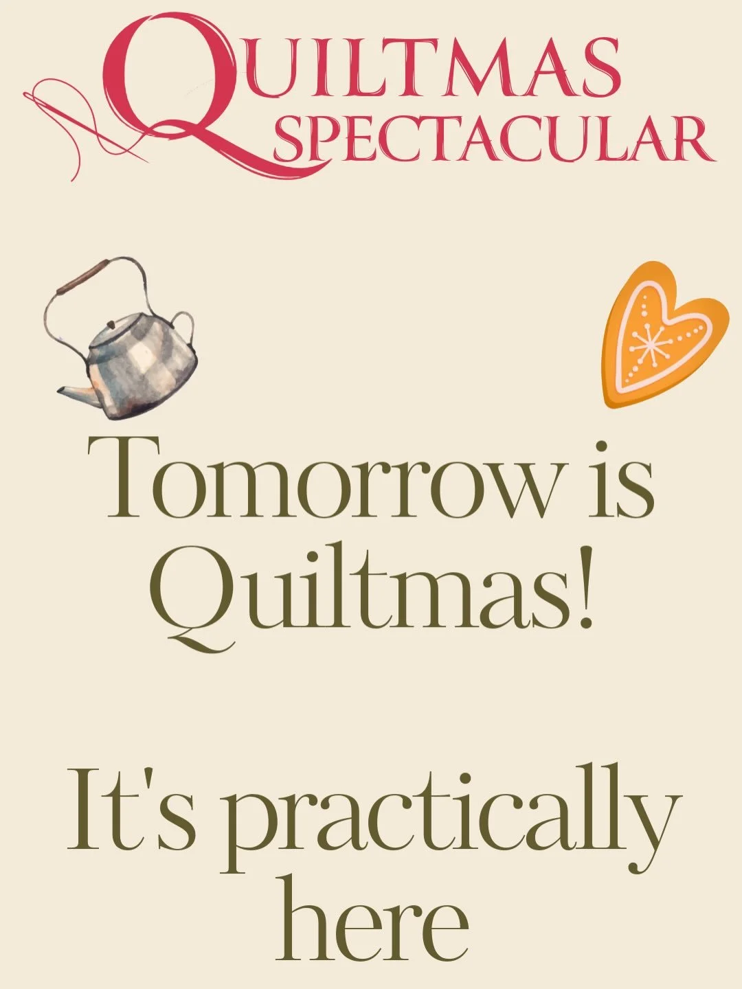 Tomorrow is the First Day of Quiltmas 🎁

I&rsquo;m so excited to unwrap 12 new block patterns with you all! If you want a ✨little taste✨ of what to expect, swipe through to see some designs from previous Quiltmases! Each block is merrier than the la