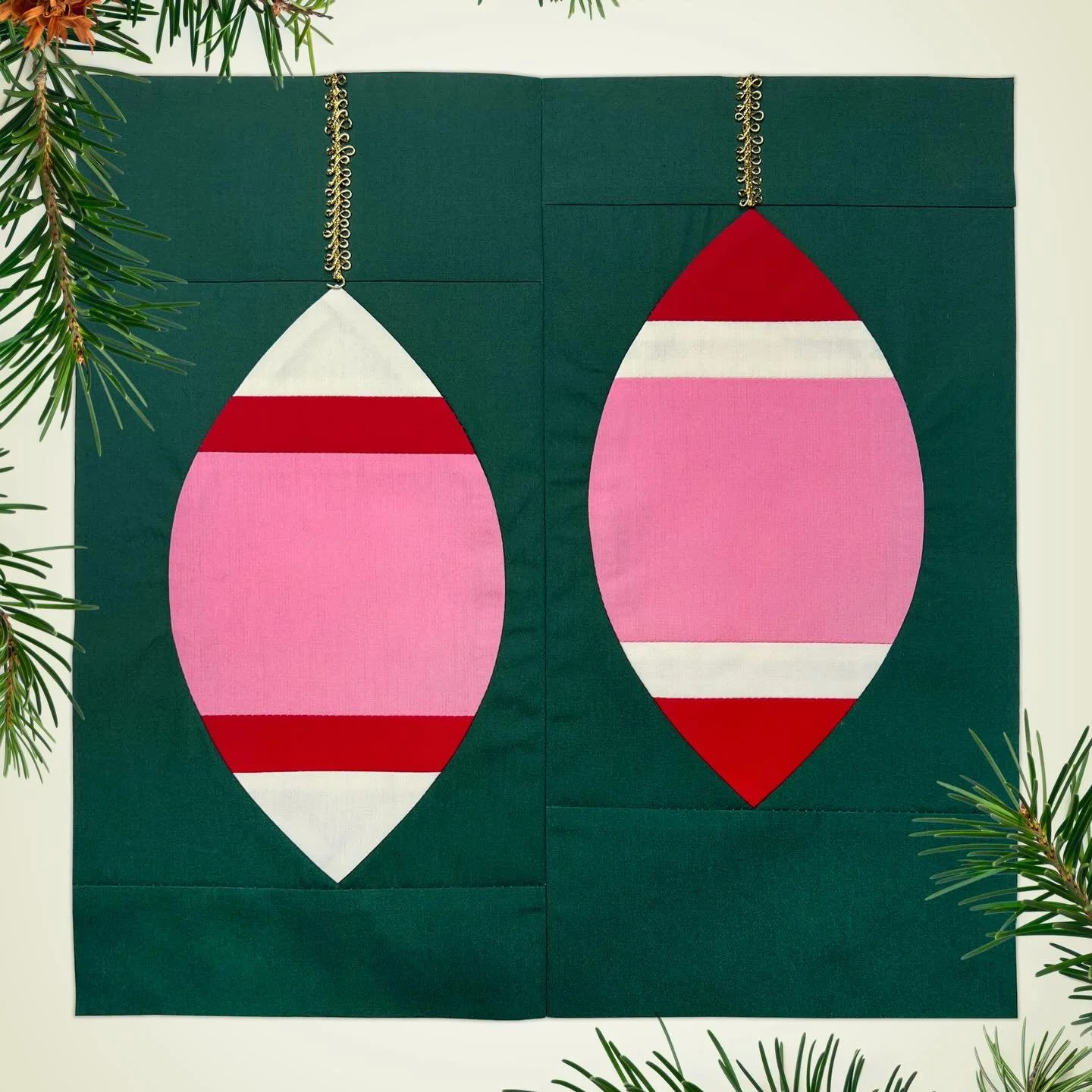 On the 10th day of Quiltmas Holly @holdmyseamripper gives us Retro Baubles! I love that so many Quiltmas blocks are opportunities to mix and match your fabrics! This block is no exception! Play around with your fabrics using the digital coloring page