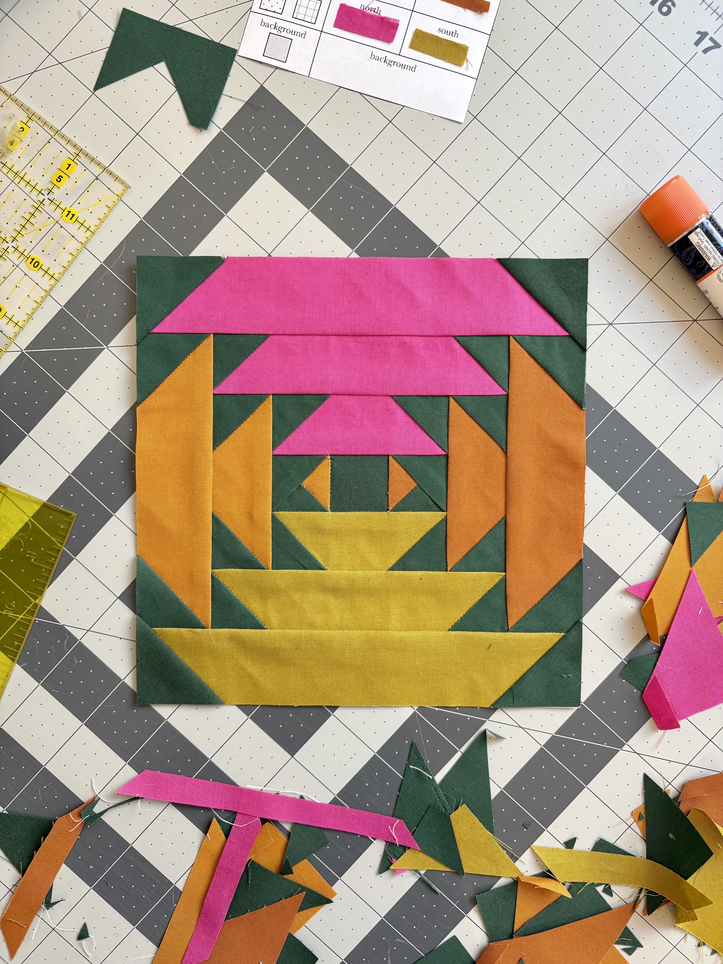 Alma Quilt Block - PDF