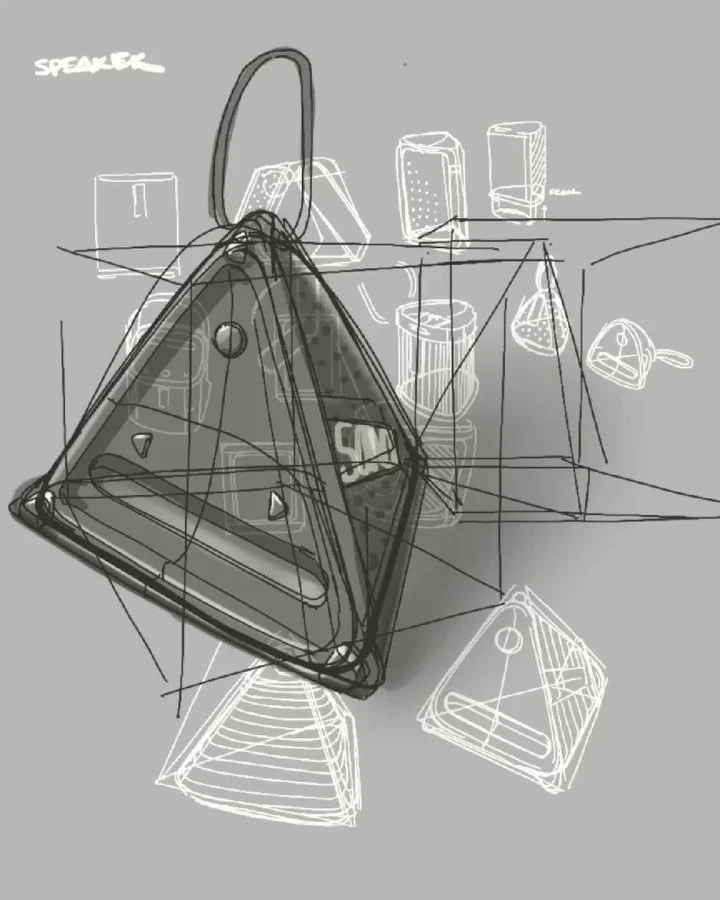 Speaker 28. 
.
.
.
.#drawing #idsketch #productober #inktober #designsketch