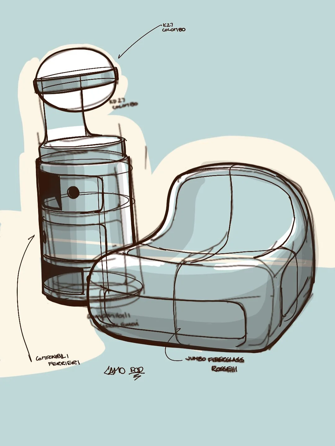 Pop design 21. Process ⏭️
.
.
.
.#inktober #sketch #productober #idsketch #draw #doodle