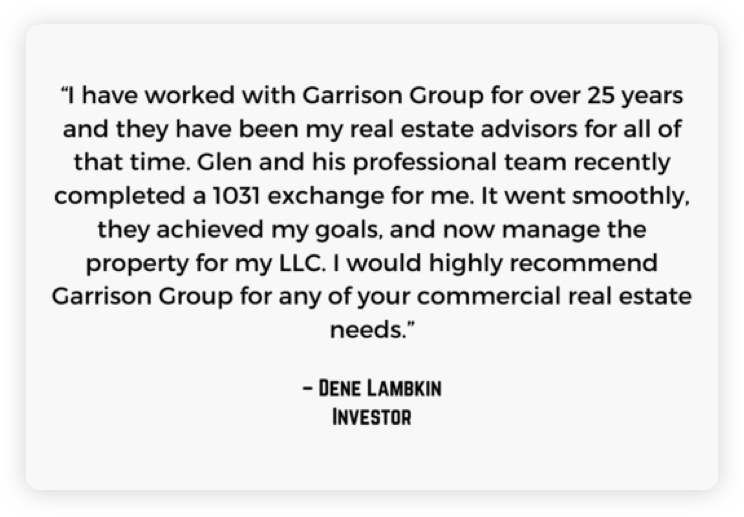 Garrison Group