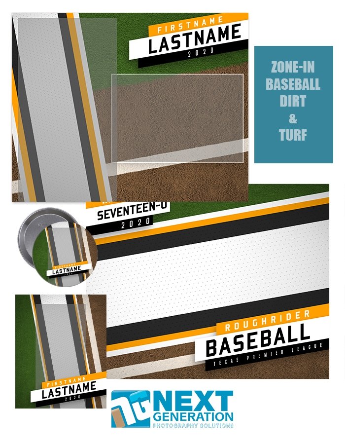 3rd Creative - Zone-in Baseball Dirt & Turf - T&I Template