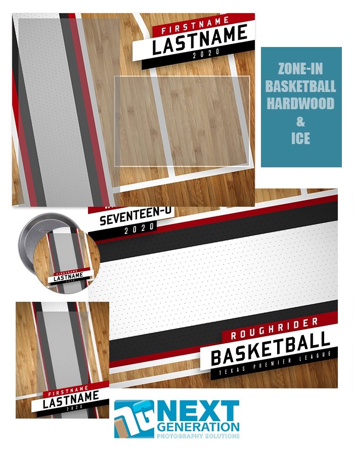 3rd Creative - Zone-In Basketball Hardwood & Ice - T&I Template