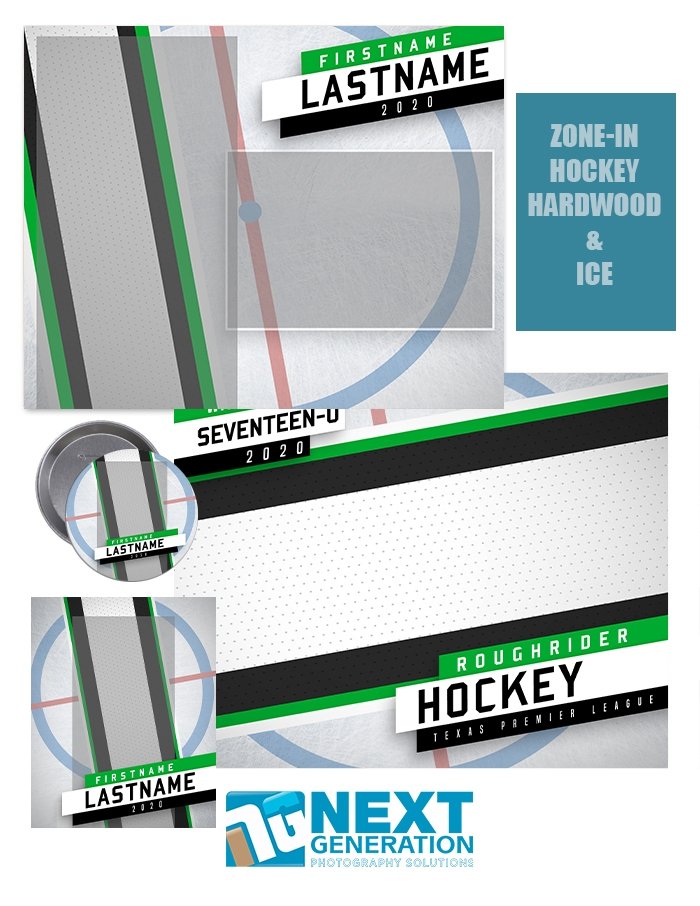 3rd Creative - Zone-In Hockey Hardwood & Ice - T&I Template