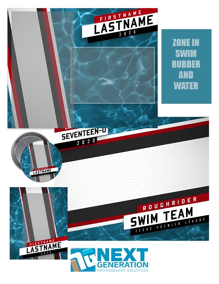 3rd Creative - Zone-In Swim Rubber & Water - T&I Template