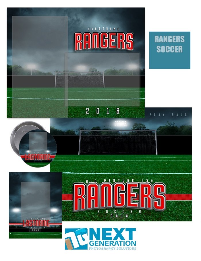3rd Creative - Rangers Soccer Horizontal - T&I Template