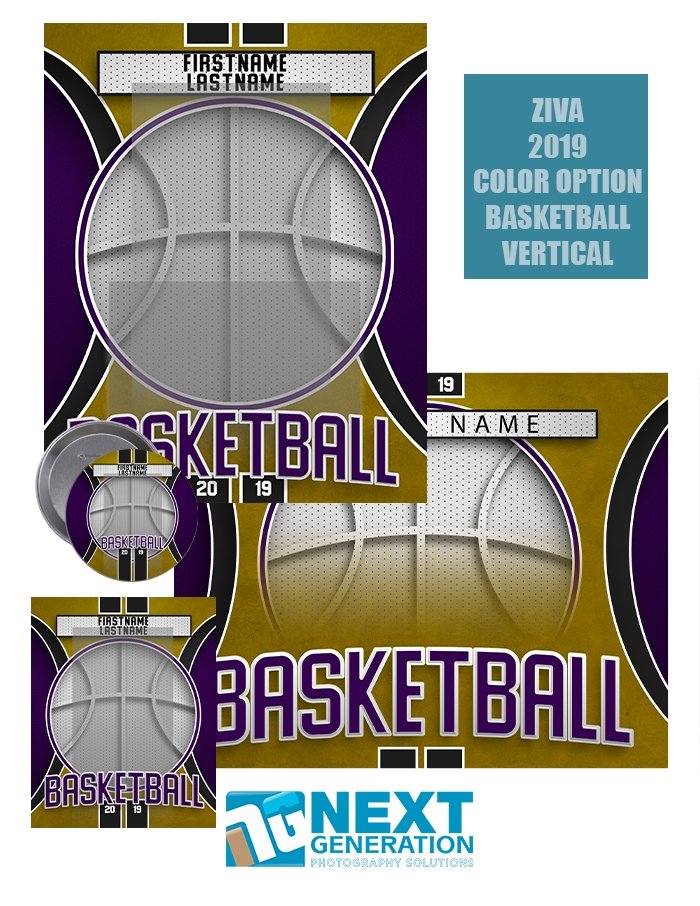 3rd Creative - Ziva Series Color Basketball - T&I Template