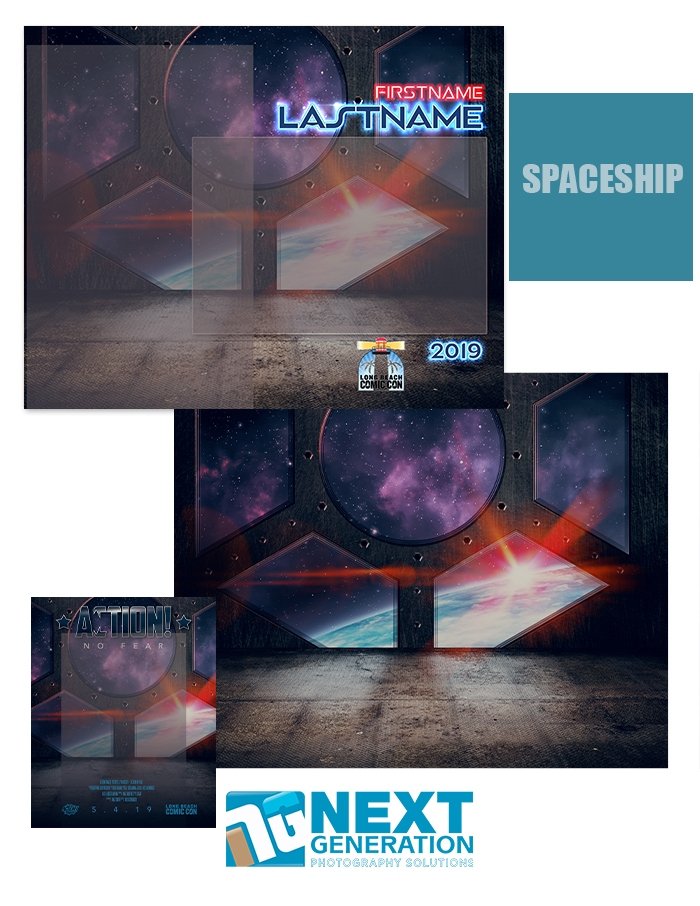 Next Gen - Fantasy Series 1: Spaceship - T&I Template
