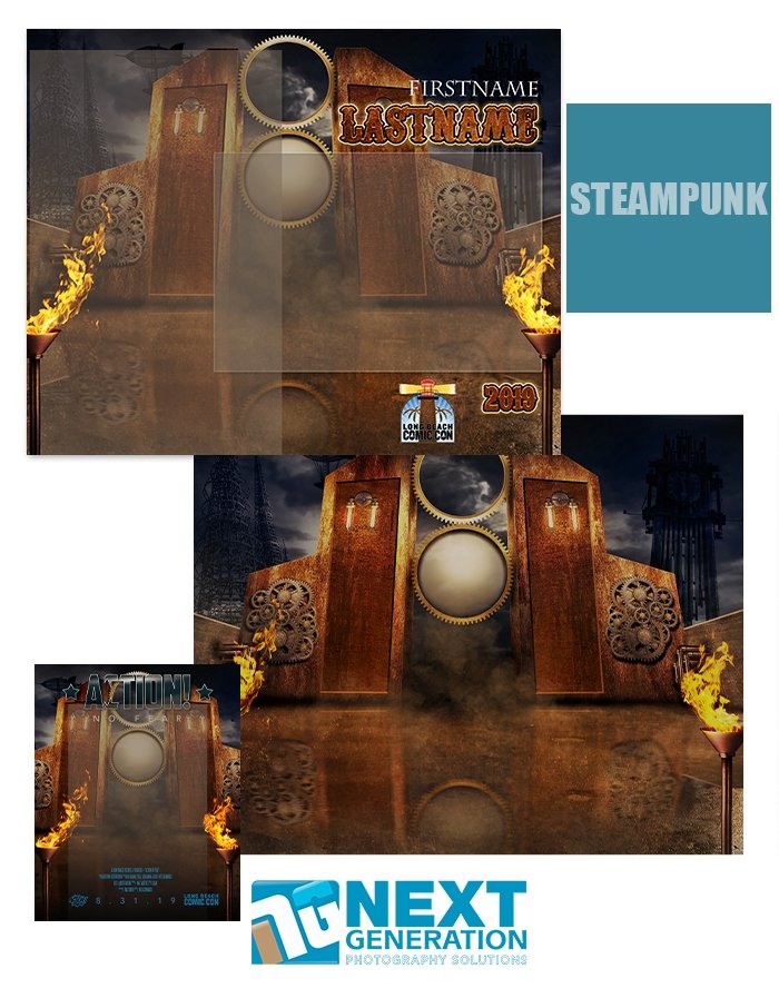 Next Gen - Fantasy Series 1: Steampunk - T&I Template
