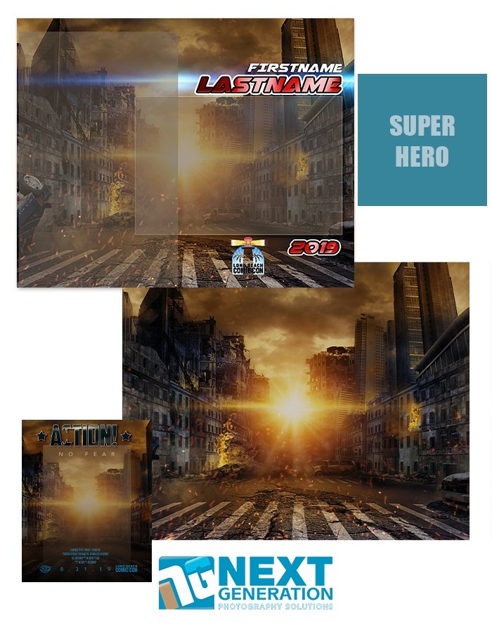 Next Gen - Fantasy Series 1: Super Hero - T&I Template