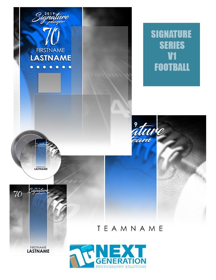 PSM Graphix - Signature Series V1 Football - T&I Template