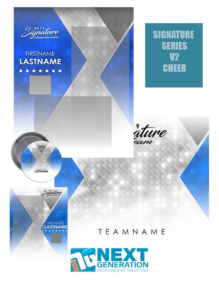 PSM Graphix - Signature Series V2 Cheer - T&I Template
