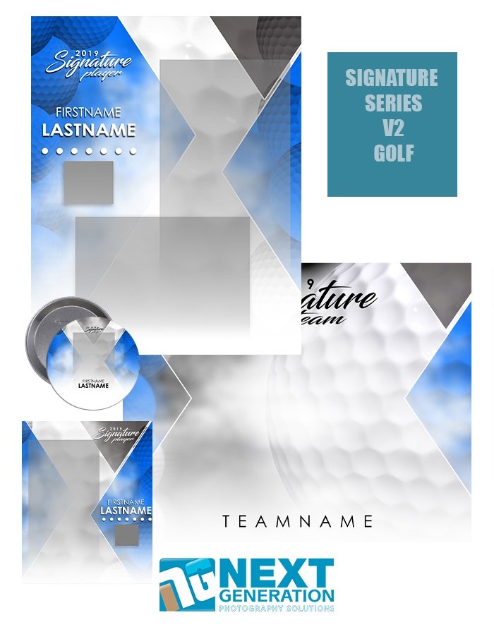 PSM Graphix - Signature Series V2 Golf - T&I Template