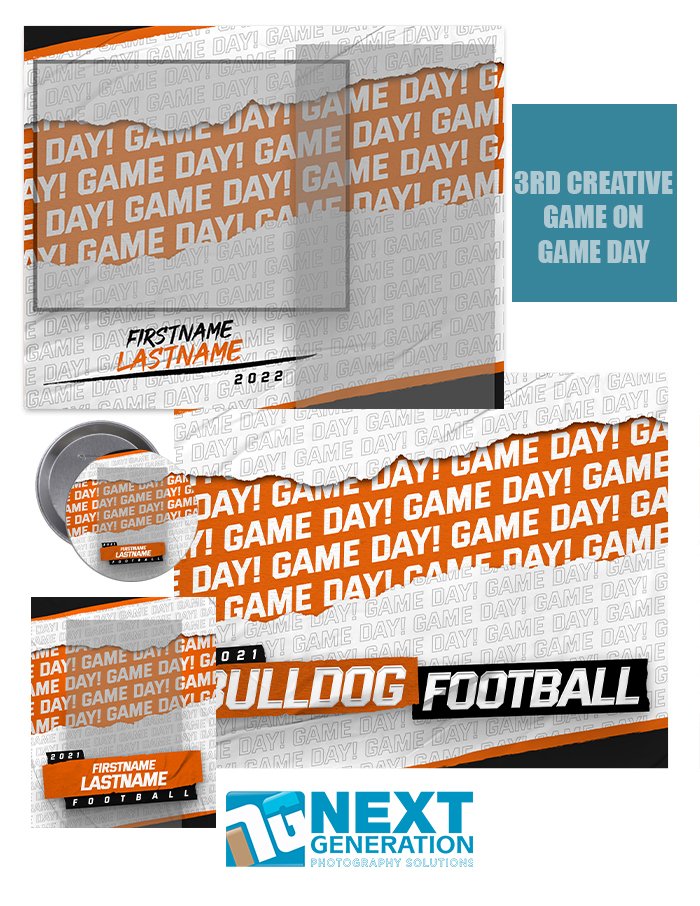 3rd Creative - Game Day - T&I Template